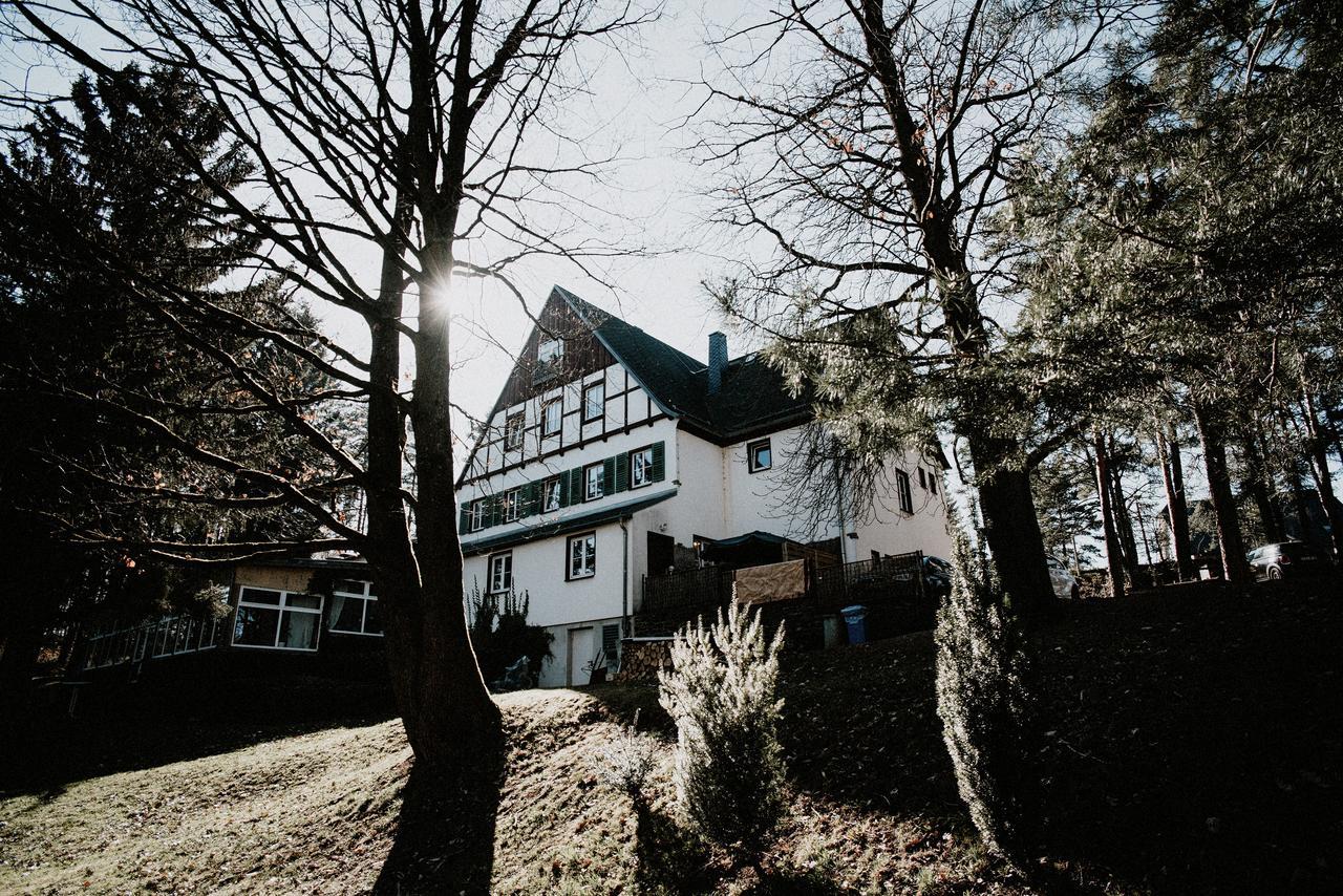 Landhotel Walderholung Oelsnitz  Exteriör bild